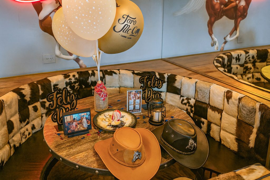 Decoración para reservas de cumpleaños