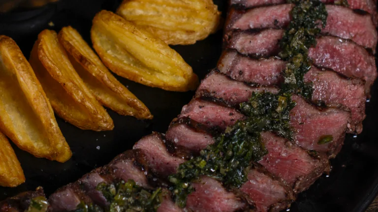 Carne Angus en su punto exacto